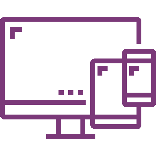 digital tech purple